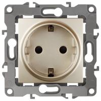 Розетка с заземлением, без рамки Эра Эра 12 12-2001-04
