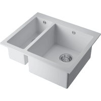 Кухонная мойка Omoikiri Bosen 59-2A 4993823 белая матовая