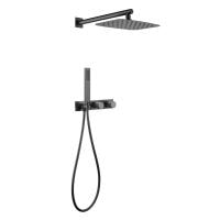 Душевая система Abber Rund AF8718NG никель