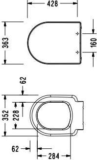 Крышка-сиденье Beta SilentClose and EasyRelease Seat and Cover (Hygiene) 223BT00002