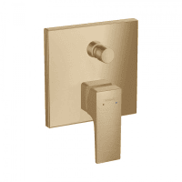 Смеситель для ванны hansgrohe Metropol 32545140 настенный скрытый шлифованная бронза