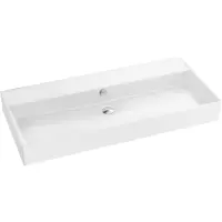 Раковина Jacob Delafon Vivienne EXBJ102-00 101x46,3 см, накладная, подвесная, белый