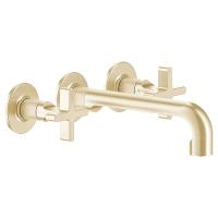 Смеситель для раковины Gessi Inciso 58190#246 золото