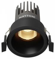 Встраиваемый светильник Maytoni Technical Омут DL123-10W-2.7K-B