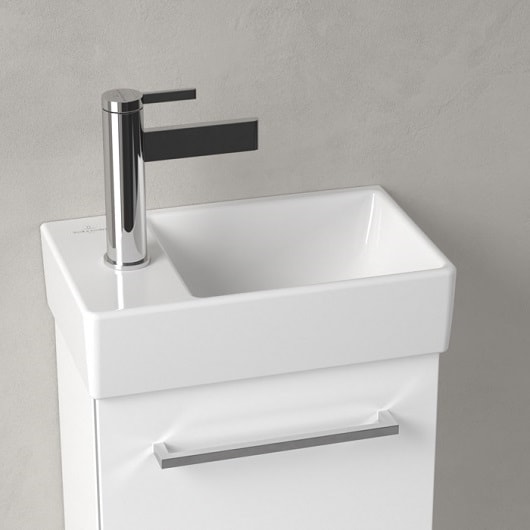 Раковина Villeroy&Boch Avento 36 43003R01 правая альпийский белый
