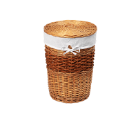 Корзина для белья с крышкой WasserKRAFT Main WB-410-S