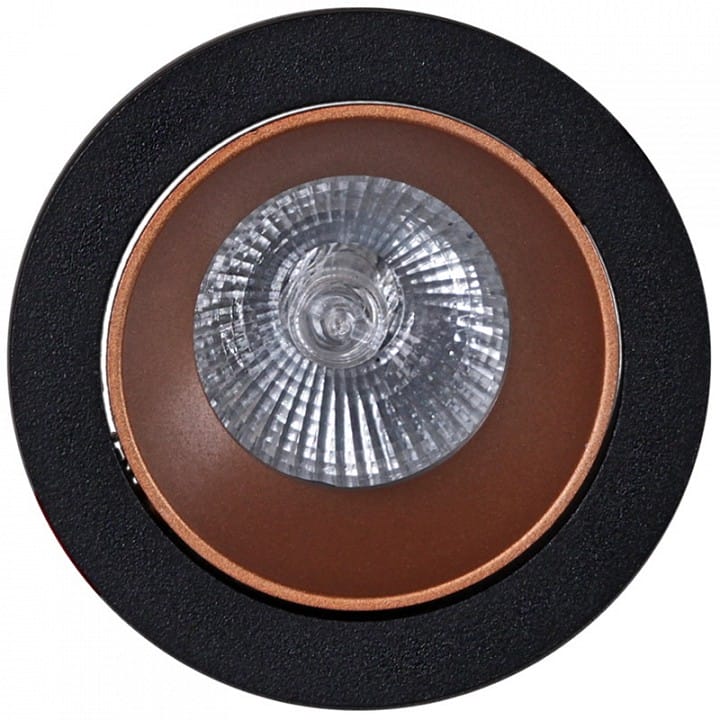 Встраиваемый светильник Reluce  16085-9.0-001PT MR16 BK+ROSE GD
