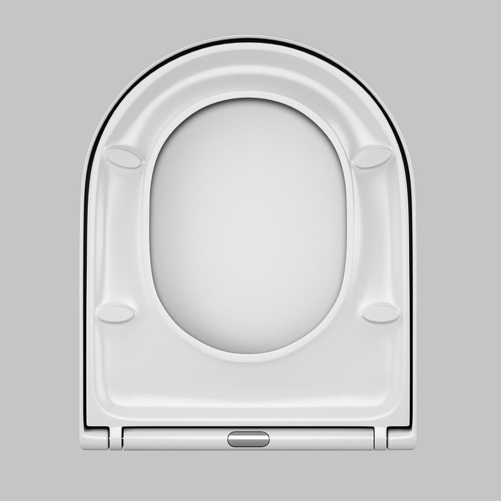Крышка-сиденье AM.PM Spirit V2.0 C707858WH с микролифтом, белый