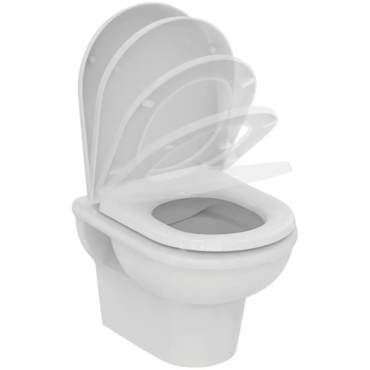 Унитаз подвесной Ideal Standard Exacto R002601 безободковый, с сиденьем микролифт, белый