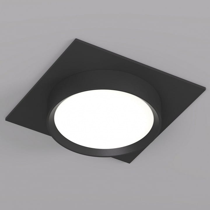 Встраиваемый светильник Denkirs FLAT DK2091-BK