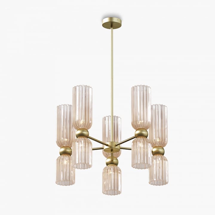 Люстра на штанге Maytoni Антик MOD302PL-10CG
