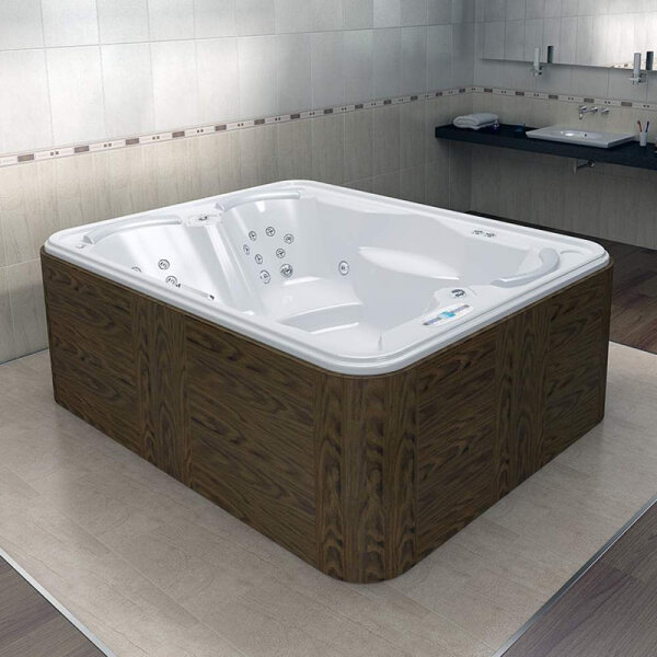 Гидромассажная ванна Радомир Делюкс 212х167 1-30-0-0-5-053С серый