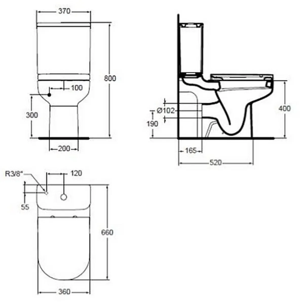 Унитаз-компакт напольный с сиденьем микролифт Ideal Standard Playa J492401