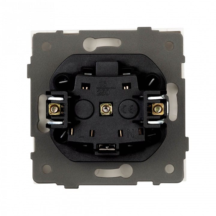 Розетка с заземлением, без рамки Arlight SCT-TENDO 054641