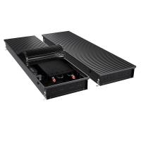 Конвектор внутрипольный Royal Thermo ATRIUM TURBO-110/400/2300-DG-U-BL