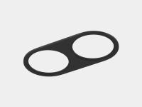 Рамка на 2 светильника SWG PRO COMBO COMBO-4R2-BL