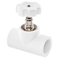 Вентиль TEBO бел. PP-R в сборе 32х90 (6/36), арт. 030060304