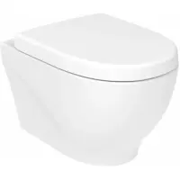 Унитаз подвесной Creavit Mare MA321-00CB00E-0000 безободковый, с функцией биде, белый