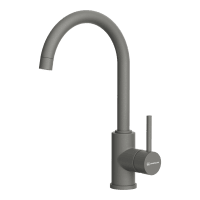 Смеситель для кухни Omoikiri Shinagawa 4974107 платина