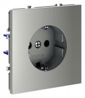 Розетка с заземлением без рамки Voltum S70 VLS040105