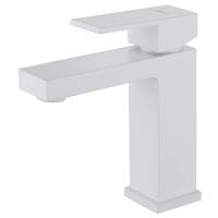 Смеситель для раковины Abber Daheim AF8210W белый матовый