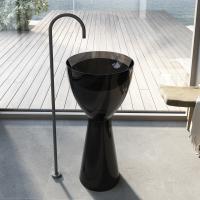 Раковина Abber Kristall AT2703Onyx черная