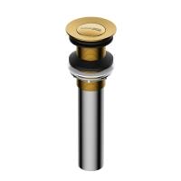 Донный клапан WasserKRAFT A252 бело-золотой