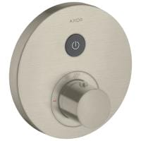 Термостат для душа Axor Shower Select 36722820 шлифованный никель