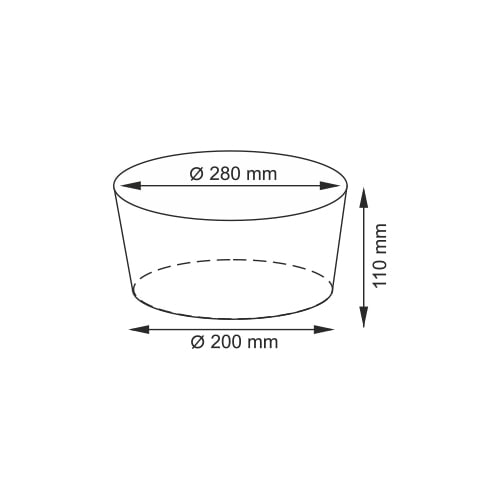 Корзина для белья с крышкой WasserKRAFT Donau WB-530-M