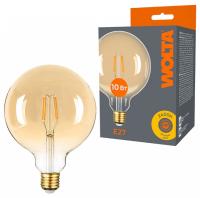 Лампа светодиодная Wolta  E27 10Вт 2400K WF-G125-10W2.4KE27