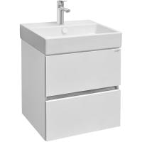 Тумба под раковину Jacob Delafon Tolbiac 50 EB1378-J5 блестящая белая