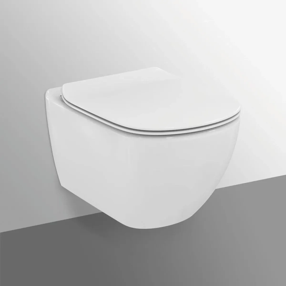 Унитаз подвесной Ideal Standard Tesi Aquablade T354601 с сиденьем микролифт, белый