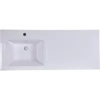 Раковина Misty Гавана 5218130 129,8x48,2 см L, над стиральной машиной, белый