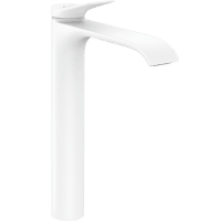 Смеситель для раковины hansgrohe Vivenis 75040700 с донным клапаном белый матовый