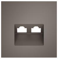 Накладка для розетки RJ-11 или RJ-45 Voltum S70 VLS001414