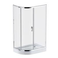 Душевое ограждение AM.PM Like Solo Slide 120 W83G-302U120CT 120x80 стекло прозрачное хром без поддона