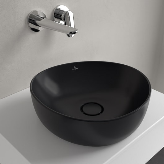 Раковина Villeroy&Boch Antao 40 4A7240R7 чистый черный