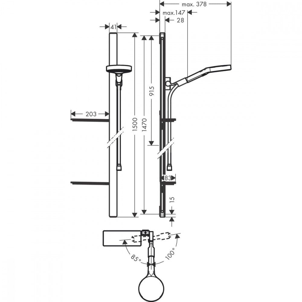Ручной душ Grohe Power & Soul 27674000