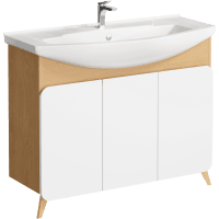 Тумба под раковину Aqwella Basic BAS0110DZ 105 см