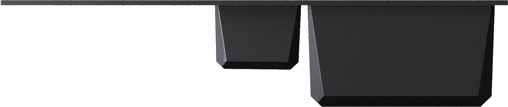 Кухонная мойка Omoikiri Sakaime 100-2 4993892 черная матовая