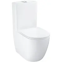 Унитаз напольный Grohe Bau Ceramic 39910000 безободковый, без бачка, альпийский белый