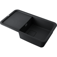 Кухонная мойка Omoikiri Tasogare 86 4993469 черная матовая