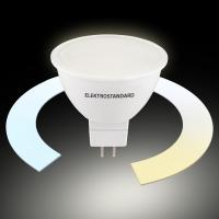 Лампа светодиодная с управлением через Wi-Fi Elektrostandard Умная лампа G5.3 GU5.3 7Вт 3300-6500K BLG5318
