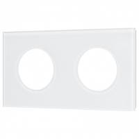 Рамка на 2 поста Arlight GLARE 043835