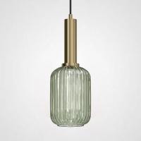 Подвесной светильник Imperiumloft Ferm Living Chinese Lantern A Brass / Green IRIS01