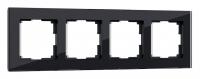 Рамка на 4 поста Werkel Favorit (черный) W0041108