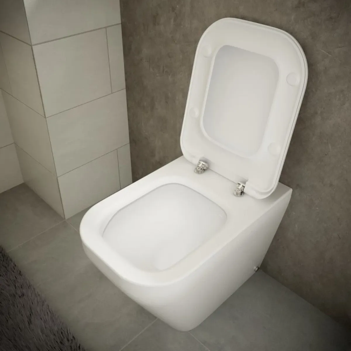 Приставной унитаз с сиденьем Ideal Standard Tonic II AquaBlade K317201