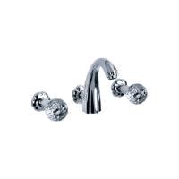 Смеситель для раковины JORGER FLORALE CRYSTAL 600.30.360.000.11