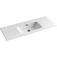 Раковина 121x46,5 см Ceramica Nova Element CN7006