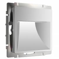 Заглушка для поста с подсветкой без рамки Werkel серебряный матовый W1154165